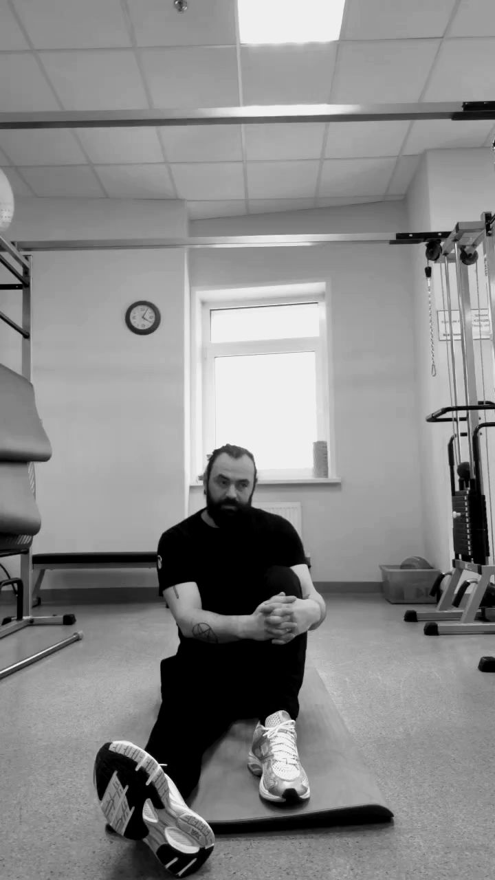 Работа с грудным отделом сидя